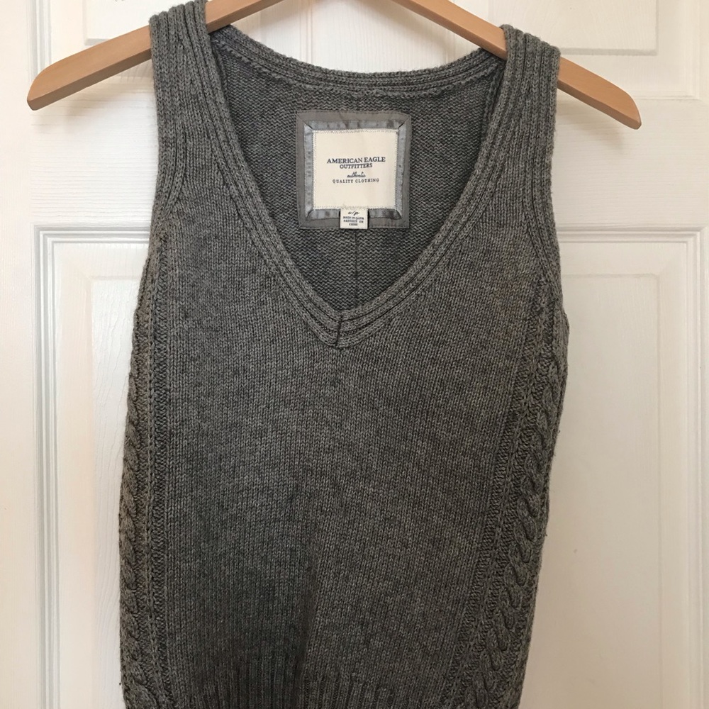 American Eagle sweater vest!